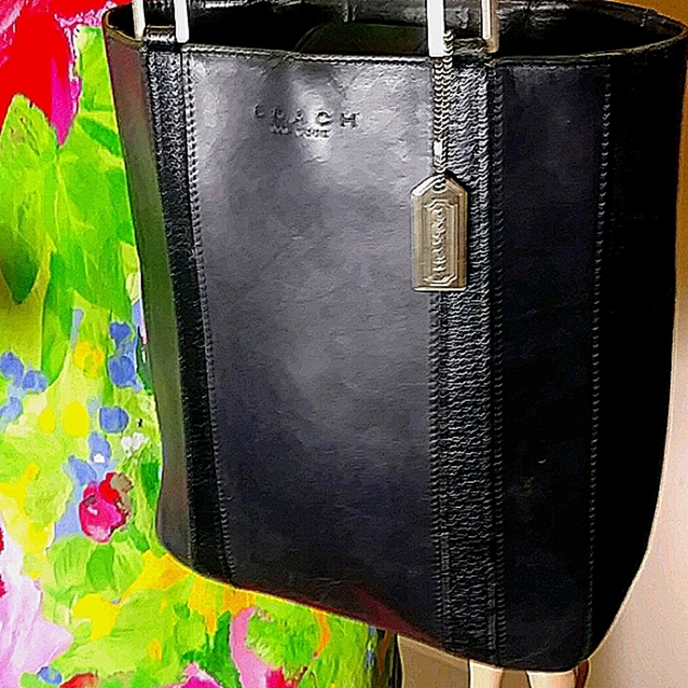 VERY RARE VINTAGE 1999 COACH BRIDLE FEEDBAG BUCKET BAG